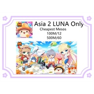 Maplestory M Mesos Asia 2 LUNA 100M