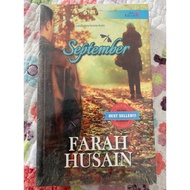 Novel September by Farah Hussain