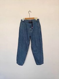 THE NORTH FACE PURPLE LABEL 北臉紫標牛仔褲寬鬆立體錐形剪裁牛仔褲