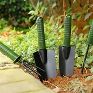 4pcs Garden Shovel Set Home Indoor Gardening Flower Gardening Mini Shovel Set Bonsai Tools Green Four Piece Set