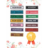 🔥 NAME TAG SULAM SEKOLAH🔥SCHOOL NAME TAG {KUALITI TERBAIK + HARGA YANG PALING MURAH}