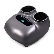 Gray Gray LEK 220V Shiatsu Foot Massage Machine Household Roller Airbag Electric Full Foot Massager Parents Foot Massager And Heater