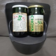 酒版 酒辦 Choya 梅酒 中古+近期 =$49/2枝 (全新, 未開封, 不散賣, 高大約8cm, 完美者勿排!)