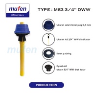 Mushroom Strainer/ Filter Nozzle Type M3 3/4" WW | MUFEN
