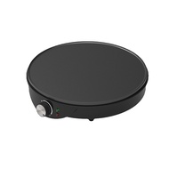 ksrain เครื่องทำเครปไฟฟ้า ทำแพนเค้ก เตาขนมเบื้อง ขนมโตเกียว ขนาดเตา 30CM (พร้อมไม้พายในกล่อง) แถมฟรี