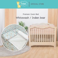 🎈 ไม้ยางพาราแท้🎈Idawin รุ่น Zoom Premium Bed เตียงนอนเด็ก เตียงเด็ก เตียงเด็กอ่อน เตียงเด็กทารก เตียงเด็กแรกเกิด เตียงเด็กสามารถปรับเป็นเตียง 3.5 ฟุตได้