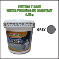 5KG PENTENS Fleseal T-200 UV Resistant Elastomeric Waterproofing Coating (White / Grey) / Pentens t2