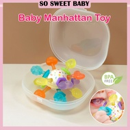 Baby Manhattan Toy Baby Teether Toys Rattle Toys Infant Toys Puzzle Ball Mainan Baby 0 12 Months