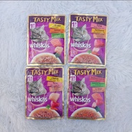 Whiskas Tasty Mix Adult 70gr / Makanan Basah Kucing / Whiskas Pouch / Whiskas Sachet / Wet Food