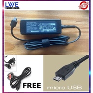 LPATOP CHARGER SURFACE 3, ASUS EEE PAD TRANSFORMER 15V 1.6A MICRO USB AC ADAPTER