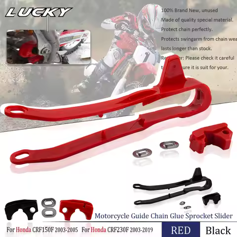 Motorcycle Plastic Guide Chain Glue Sprocket Slider For HONDA CRF150F CRF230F CRF 150F 230F 150 230 