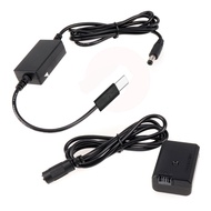 NP-FW50 Dummy Battery DC coupler USB Type C Connector for Sony Alpha A5100 A6500 A6400 A6300 A7 A7II