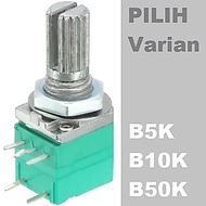 Sealed Potentiometer 097 B50K 50K Ohm Linear Mono + Potentiometer Switch