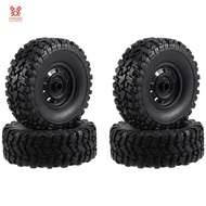 4Pcs 65mm Tire Tyres Wheel for MN D90 D99S MN-90 MN91 MN98 MN99S C14 C24 C24-1 C34 B14 B24 B36 RC Ca