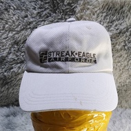 Streak Eagle Air Force White Cap.