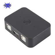 USB Printer Sharer Device 2 Ports USB2.0  Printer Sharing Peripheral for Printer USB Splitter Sharin