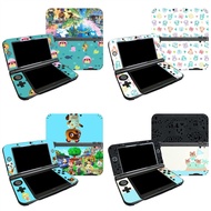 New 3DS LL Colorful Stickers Cartoon Innovation DIY Stickers Body Skin Animal Crossing Game Machine Host Protective Film Anti-Scratch New 3DS XL Game Console Protector