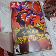 Pokemon Scarlet PURE USA Nintendo Switch Game Second