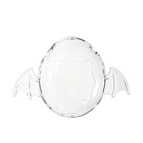 Transparent Protective Case Dustproof Anti-Scratch Hard Shell Full Coverage Crystal PC Clear Cover f