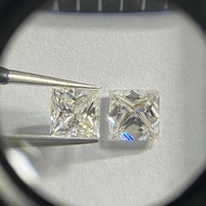 Aaaaa DJMAX Princess Cut Moissanite Loose Stone 0.35-10Ct Super White Certified Square Shap