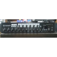 BLACK SPIDER BSPM-6480 6 ZONE PA AMPLIFIER