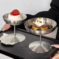 Ice Cream Cup 304 Stainless Steel Ice Cream Drink Cup Goblet Juice Milkshake Dessert Cup Pudding Fru