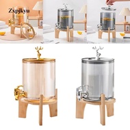 [Zxpjkyu] Beverage Dispenser with Spigot Drink Dispenser with Stand for Beverage Drink