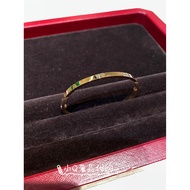 Cartier/Cartier Classic LOVE Bracelet 18K Gold Narrow Version Diamondless Wide Version Four Diamond 
