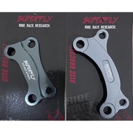 SUPERFLY YAMAHA LC135 / Y15 Y16 267MM FRONT DISC BRACKET (STANDARD CALIPER TO USE 267MM DISC PLATE)