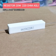 1 PCS 20W 20WATT 220 OHM 220ohm ROHS ORIGINAL