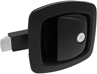 Southco R3-20-350-50 Push-to-Close Latch, CH 751 Key (2 Keys Included), Zinc Alloy, Powder Coat, Bla