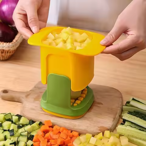 Multifunctional Vegetable Dicer Potato Carrot Cucumber Cutting Machine Household Vegetable Cutter Ha