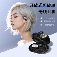 JM18 Bluetooth Headset Wireless Subwoofer OWS Binaural Rotating Bluetooth Headset Super Standby