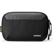 tomtoc Gadget Pouch – Water-Resistant Travel Pouch (S Size, Black) Japan Gadget-related Products