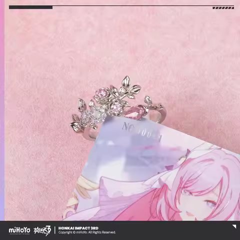 Elysia Ring MiHoYo Official Genuine Honkai Impact 3 ELYSIA Prop Collection Gift Herrscher of Human: 