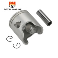 Piston Kit Std 3Cyl 6H4-11631-00-95 Replace for Yamaha Outboard Engine 40HP 50HP 6H4-11631 6H4-11631