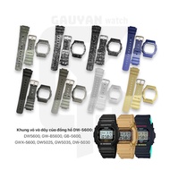 Replacement case and strap for Casio G-shock DW-5600 watch