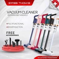 Swiss Thomas Cordless Vacuum Cleaner Portable with Mop Pad Rechargeable Wireless Without Wires