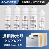 Zhigao Water Purifier Filter Element P1/P3/P5/P7 Five-Stage Filter Element PP Cotton UDF Activated C