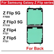 【Pivot Shop】 Back Cover Adhesive For Galaxy Z Flip 3 4 5 f7000 F7070 Z Flip3 F7110 Flip4 F721 Flip5