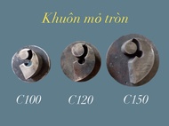 Bộ 3 khuôn uốn mỏ tròn C100-C120-C150