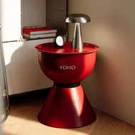 『Free Shipping』Bauhaus side coffee table living room snack storage rack high-end iron small table be