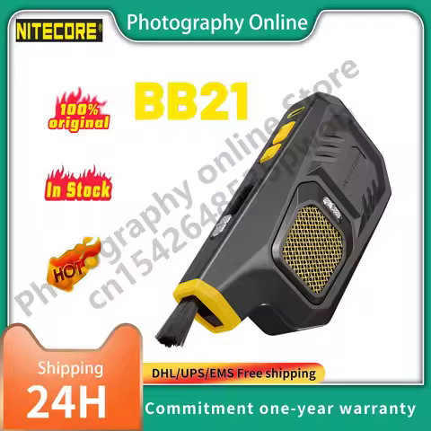 Nitecore BB21 Electronic BlowerBaby Photography Blower Multi Function Portable Air Blower for Camera