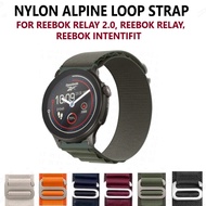 Alpine Loop Nylon Strap Band for Smart Watch Reebok Relay 2.0 Reebok Intentifit Watchband