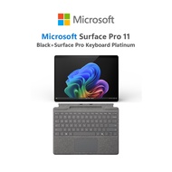 (Pre-Order) [Laptop] Surface Pro 11/Snapdragon® X Elite/16GB/512GB /Black/Windows 11Home+Surface Key