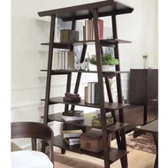 【D3原木家居】Hogan北美紅橡木實木書架 書櫃 置物櫃 -210cm