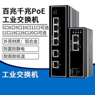 5 Port 6 Port 9 Port 10 Port 11 Port 100 Gigabit PoE Industrial Switch 12 Port 18 Port 28 Port 20 Po