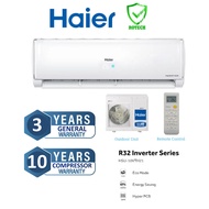 ((MELAKA)) HAIER AIRCOND INVERTER/NON INVERTER WITH INSTALL