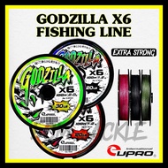 EUPRO GODZILLA X6 BRAIDED LINE TALI BENANG ENAM SULAM FISHING LINE