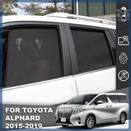 MorningSGToyota Alphard Vellfire AH20 AH30 2009-2021 Magnetic Front Windshield Sunshade Curtain UV P